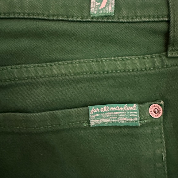 7 For All Mankind Skinny Stretch Jeans 💚💚 - Picture 4 of 6